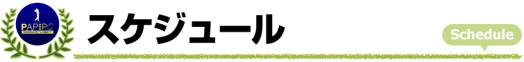 スケジュール